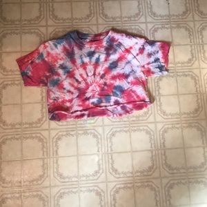 Tie dye crop top